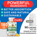 barkspark-omega-3-for-dogs---180-fish-oil-softgels-for-dog-shedding-skin-allergy-itch-relief-hot-spots-treatment---joint-health---skin-and-coat-supplement---epa-dha-fatty-acids---salmon-oil-4