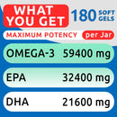 barkspark-omega-3-for-dogs---180-fish-oil-softgels-for-dog-shedding-skin-allergy-itch-relief-hot-spots-treatment---joint-health---skin-and-coat-supplement---epa-dha-fatty-acids---salmon-oil-5