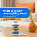 berkley-jensen-glucosamine-chondroitin-msm-boswellia-complex---triple-strength-advanced-dietary-supplement-for-joints-ligaments-tendons-bones-connective-tissue-support-200-caplets-pack-of-1-3