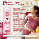 biophix-organic-beets-10x-beet-root-powder-22-lb-50000-mg-equivalent---superfood---powerful-antioxidant---rich-in-nitric-oxide---supports-heart-health---natural-flavor---no-sugar-added-2
