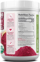 biophix-organic-beets-10x-beet-root-powder-22-lb-50000-mg-equivalent---superfood---powerful-antioxidant---rich-in-nitric-oxide---supports-heart-health---natural-flavor---no-sugar-added-5