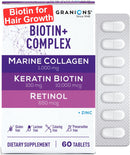 biotin-collagen-keratin-supplement-hair-growth-tablets-biotin-10000mcg-marine-collagen-peptides-keratin-retinol-zinc-vitamin-b6---hair-skin-and-nails-complex-for-women-and-men-60-tablets-1