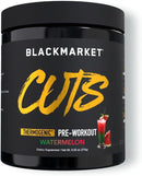 blackmarket-cuts-pre-workout---flavored-energy-powdered-drink-mix-for-men-women-great-for-muscle-definition-thermogenic-creatine-free-watermelon-30-servings-1