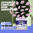 bovine-colostrum-chews-supplement-with-probiotics-for-gut-health-bloating-immune-support-skin-hair-growth-and-beauty---blueberry-flavor-60-servings-5
