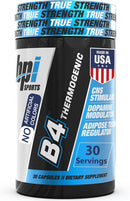 bpi-sports-b4-extra-strength-natural-fat-burner-for-women-men-keto-friendly-fat-burner-capsules-weight-loss-appetite-control--caffeine-niacin-quercetin-yohimbine-30-servings-710mg-1
