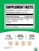 bulksupplementscom-organic-wheatgrass-powder---superfood-supplement-green-powder---vegan-gluten-free-15g-per-serving-500g-11-lbs-pack-of-1-2