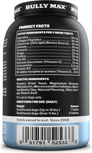 bully-max-small-breed-dog-immune-support-tablets---chewable-dog-multivitamin-immunity-booster-supplement-tabs-for-puppy-adult-dogs---pet-vitamins-with-astaxanthin-colostrum-turmeric---30-tablets-6