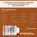 clean-nutraceuticals-lions-mane-20in1-mushroom-supplement-with-turkey-tail-reishi-cordyceps-chaga-maitake-meshima-poria-cocos-shiitake-oyster-porcini-enoki---3pack-3