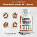 clean-nutraceuticals-lions-mane-20in1-mushroom-supplement-with-turkey-tail-reishi-cordyceps-chaga-maitake-meshima-poria-cocos-shiitake-oyster-porcini-enoki---3pack-4