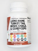 clean-nutraceuticals-lions-mane-20in1-mushroom-supplement-with-turkey-tail-reishi-cordyceps-chaga-maitake-meshima-poria-cocos-shiitake-oyster-porcini-enoki---2pack-2