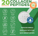 forestleaf-collagen-peptides-powder-unflavored---hydrolyzed-grass-fed-keto-collagen-protein-powder-type-1-2-3---vital-hair-skin-nails-joints-recovery-11g-per-serving-2