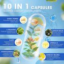 gaba-supplements-750mg-with-l-theanine-5htp-ashwagandha-lemon-balm-ginkgo-biloba-omega-3-10-in-1-gaba-calm-capsules-for-sleep-relaxation-focus-mood-support-cortisol-balance---90ct-2