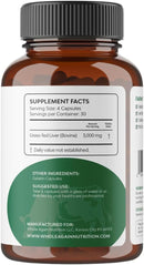 grass-fed-beef-liver-capsules---100-pasture-raised---no-fillers-or-flow-agents---120-count-3000mg-serving---30-day-supply---iron-and-energy---grass-fed-desiccated-liver-supplement-2