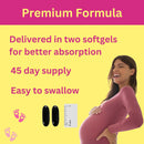 greenfield-nutritions-halal-prenatal-vitamins-with-dha-and-folic-acid---essential-prenatal-pregnancy-multivitamin-with-iron---contains-17-vitamins-for-mom-to-be---easy-to-swallow-90-liquid-softgels-2