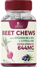 heart-chews---nitric-oxide-energy-support-with-beet-root-extract-grape-seed-extract---natural-non-gmo-beetroot-powder-antioxidant-soft-berry-flavor-chewable-supplement-for-women-men---60-count-1