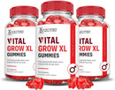 justified-laboratories-3-pack-vital-grow-xl-performance-gummies-1000mg-advanced-formula-formulated-with-acv-pomegranate-beet-juice-powder-b12-vegan-non-gmo-180-gummys-1