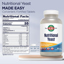 kal-nutritional-yeast-supplement-fortified-w-b12-biotin-folic-acid-other-b-vitamins-naturally-occurring-amino-acids-healthy-hair-skin-energy-support-vegan-gluten-free-83-serv-500-tablets-2