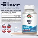 kal-silica-plus-silica-gel-with-horsetail-extract-healthy-hair-skin-nails-support-maximum-absorption-vibrant-hair-glowing-skin-supplement-vegan-gluten-free-90-serv-90-quick-dissolve-tabs-3