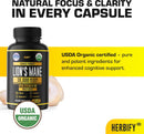 lions-mane-supplement---daily-mushroom-supplement-for-memory-focus-clarity---brain-booster---lions-mane-capsules-for-natural-immune-support---vegan-organic---120-capsules-4