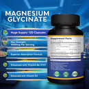 magnesium-glycinate-1000mg-with-vitamin-d3-b6-500mg-per-capsule---pure-elemental-mag-supplement-complex-for-sleep-muscle-bone-health---replace-gummies-tablets-powder---120-capsules-5