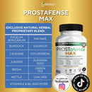 max-prostate-support-supplement---natural-herbal-blend-with-saw-palmetto-pumpkin-seed-pygeum-uva-ursi---gluten-free-vegan-non-gmo---60-capsules-1-3