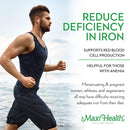 maxi-health-iron-supplement---gentle-iron-supplements-for-men-women---ferrous-fumarate---ferrochel-25-mg-for-anemia-red-blood-cell-production---chelated-iron-pills---100-kosher-tablets-3