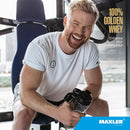 maxler-100-golden-whey-protein---24g-of-premium-whey-protein-powder-per-serving---pre-post-intra-workout---fast-absorbing-whey-hydrolysate-isolate-concentrate-blend---salted-caramel-5-lbs-6