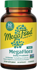 megafood-megaflora-probiotic-plus---probiotics-for-women-digestive-health--probiotics-for-men---50-billion-cfus-14-strains---immune-support-supplement---vegetarian---30-capsules-30-servings-1