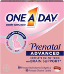 one-a-day-womens-prenatal-advanced-complete-multivitamin-with-brain-support-with-choline-folic-acid-omega-3-dha-iron-for-pre-during-and-post-pregnancy-9090-count-180-count-total-set-1