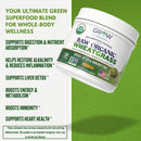 organic-raw-wheatgrass-juice-powder---usda-certified-organic-wheatgrass-powder-wchlorophyll-trace-minerals-natural-enzymes---ultra-concentrated---citrus-flavor---28-servings-4