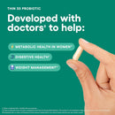 physicians-choice-probiotics-for-weight-management-bloating---6-probiotic-strains---prebiotics---key-ingredient-cayenne---supports-gut-health---weight-management-for-women-men---green-tea---84-ct-3