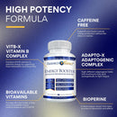 research-verified-energy-booster---natural-energy-support---60-capsules---caffeine-free---b-vitamins-and-adaptogens---1-month-supply-2