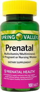 spring-valley-prenatal-multivitamin-100-tablets-prenatal-vitamins-for-women-pregnancy-must-haves-folate-supplement-bundle-with-lualls-45-diabetes-decoded-3