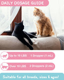 tear-stain-supplement-for-cat---prevent-and-eliminate-cats-tear-stains---eye-health-immune-system-support---with-cranberry-marshmallow-vitamins---salmon-flavor-60ml-8