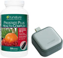 trunature-prostate-plus-health-complex-250-softgels-bundle-pill-oragnizer-small-cute-pill-container-for-medicine-vitamins-green-1