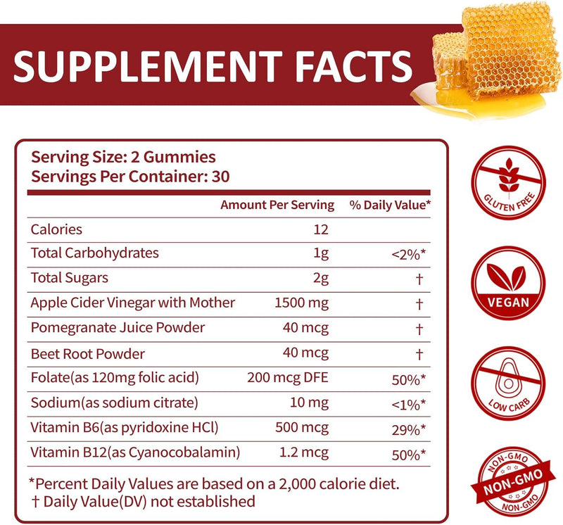 1-pack-apple-cider-vinegar-gummies-keto-acv-gummies-for-supports-metabolism-fat-burn-with-vitamin-b6-b12-acv-supplement-lemon-honey-flavor-60-vegan-for-women-and-men-1