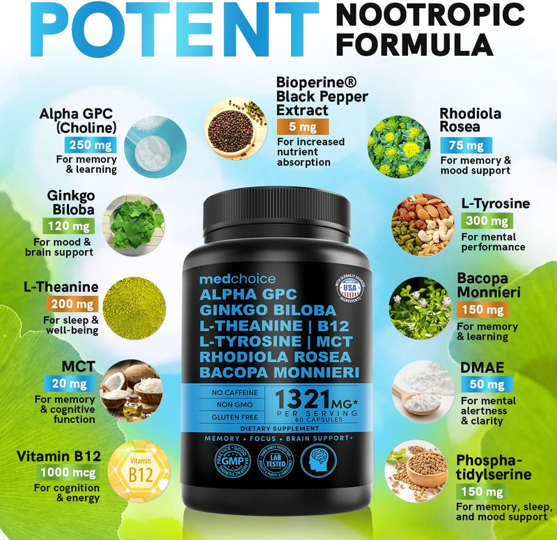 12-in-1-nootropic-ginkgo-biloba-for-brain-support-memory-and-focus---b12-alpha-gpc-l-theanine-and-choline-supplements-with-bioperine-non-caffeinated-1321mg-60ct-2