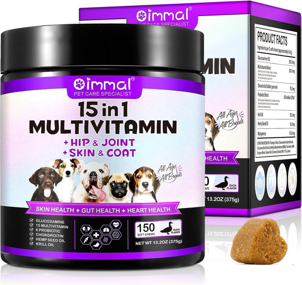 15-in-1-dog-vitamins-supplements--150pcs-multifunctional-supplements-for-dogs-glucosamine-chondroitin-for-joint-support-with-probiotics-for-gut-immune-health-and-skin-heart-health-1