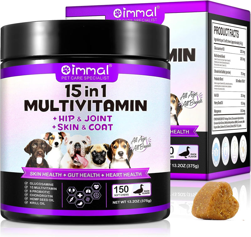 15-in-1-dog-vitamins-supplements--150pcs-multifunctional-supplements-for-dogs-glucosamine-chondroitin-for-joint-support-with-probiotics-for-gut-immune-health-and-skin-heart-health-1