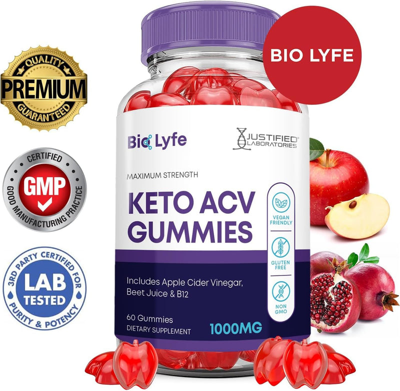 2-pack-bio-lyfe-keto-acv-gummies-advanced-formula-1000mg-biolyfe-keto-gummies-apple-cider-vinegar-formulated-with-pomegranate-beet-juice-powder-b12-vegan-non-gmo-120-gummys-3