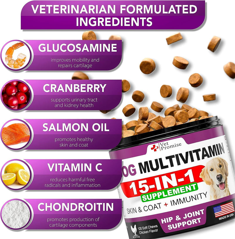 2-pack-dog-multivitamin-chewable-with-glucosamine---dog-vitamins-and-supplements---senior-puppy-multivitamin-for-dogs---pet-joint-support-health---immunity---mobility---energy---240-chews-3