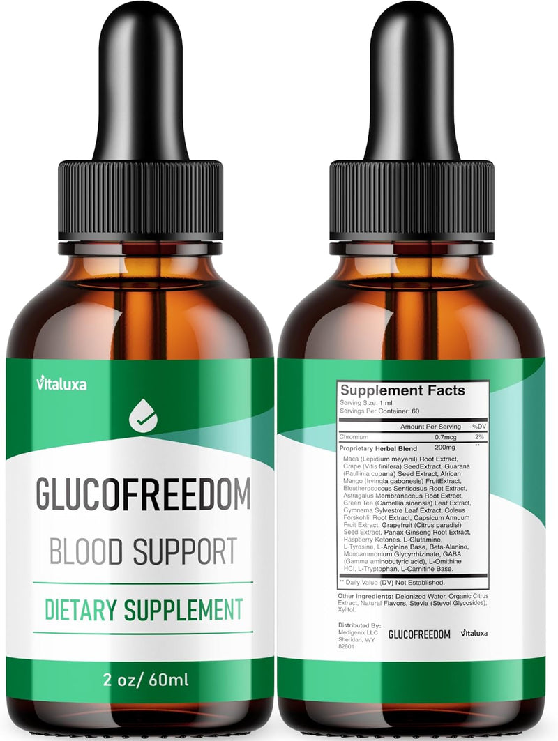 2-pack-glucofreedom-drops---official-formula---gluco-freedom-original-supplement-reviews-maximum-strength-glycogen-health-formula-glucofreedom-advanced-new-formula-wellness-vitamin---usa-made-4oz-2
