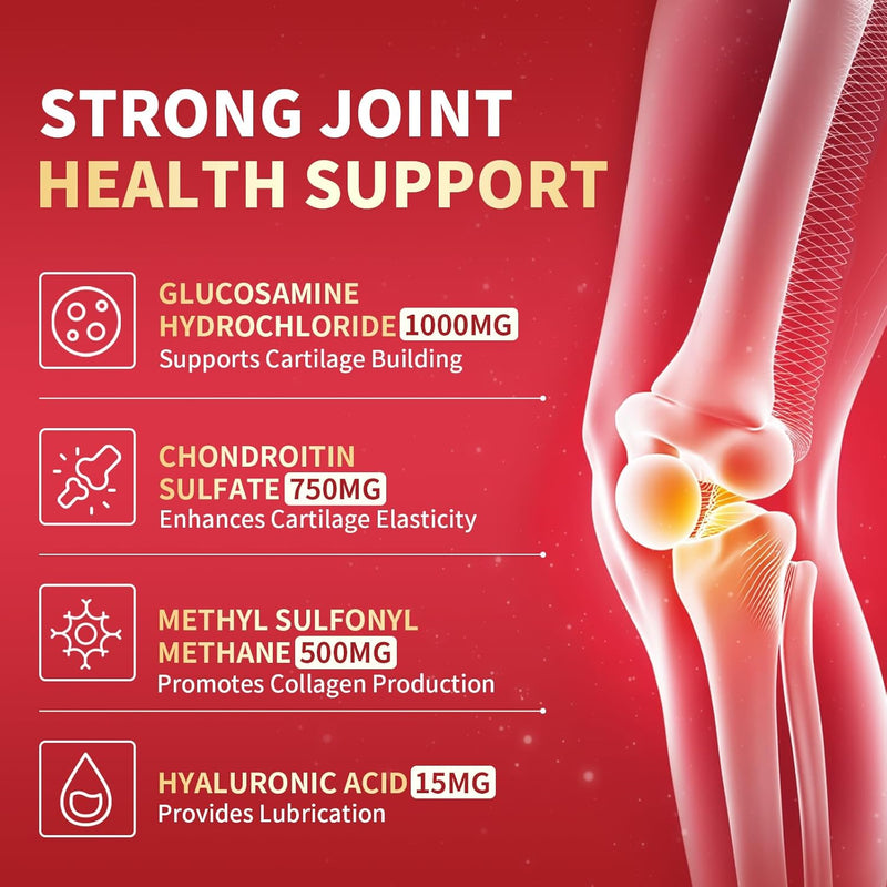 2-pack-glucosamine-chondroitin-gummies-glucosamine-1000mg-chondroitin-750mg-with-msm-turmeric-quercetin-vitamin-e-calcium---joint-health-support-supplement-for-men-women-raspberry-2