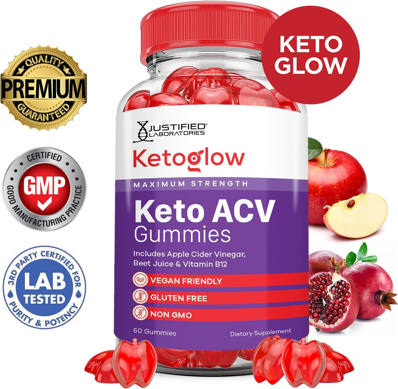 2-pack-keto-glow-keto-acv-gummies-advanced-formula-1000mg-ketoglow-keto-gummies-apple-cider-vinegar-formulated-with-pomegranate-beet-juice-powder-b12-vegan-non-gmo-120-gummys-2