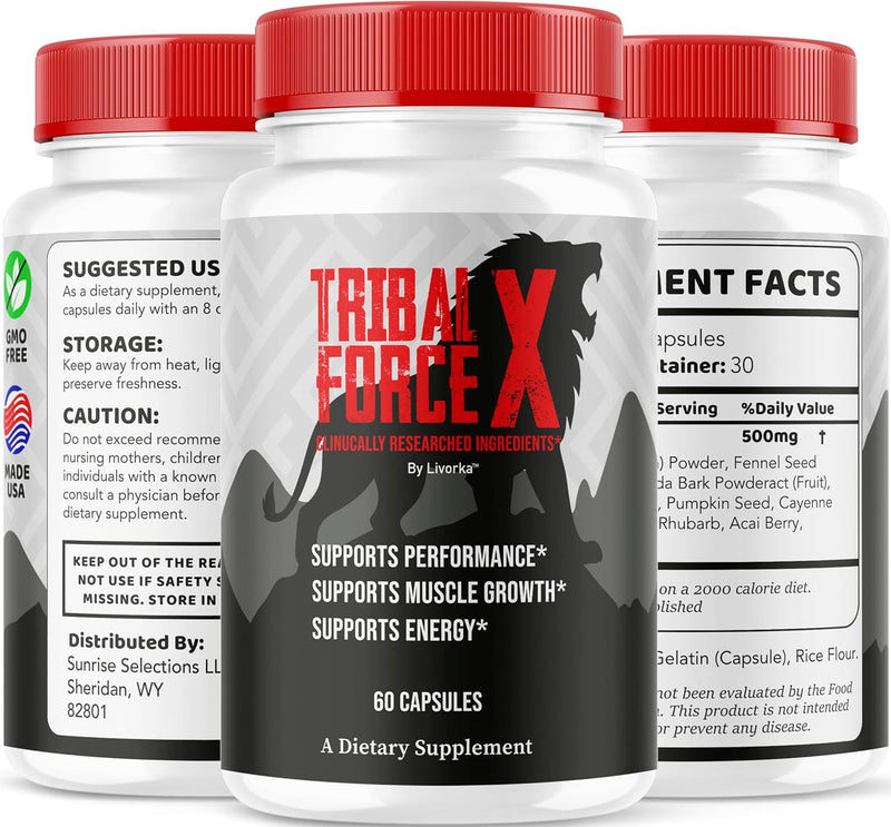 2-pack-tribal-force-x-capsules---official-tribal-force-x-supplement-for-men-all-natural-premium-tribalforce-x-maximum-strenght-advanced-support-multivitamin-pills-review-120-capsules-for-2-months-7