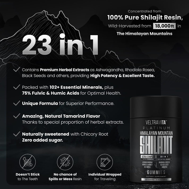 28000-mg-23-in-1-himalayan-shilajit-for-men-ashwagandha-gummies-platinum-irish-sea-moss-gel-black-seed-oil-manuka-honey-medical-grade-tongkat-ali-rhodiola-rosea-no-sugar-lab-test-2