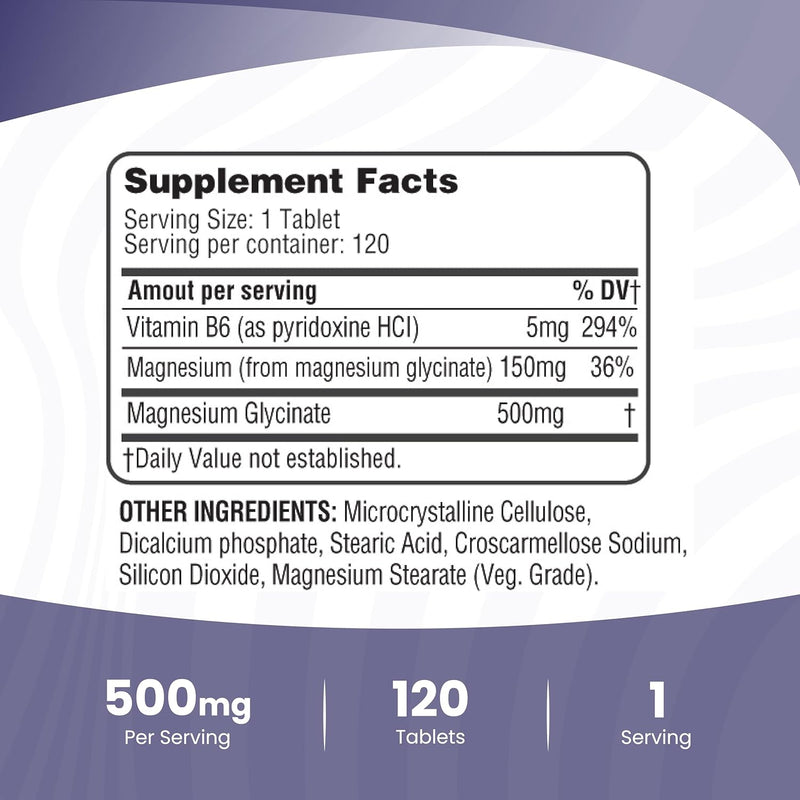 365-health-magnesium-glycinate-500mg-per-tablet---120-vegetarian-tablets--added-b6-for-maximum-absorption---supports-muscle-joint-and-heart-health-premium-grade-non-gmo-gluten-free-4