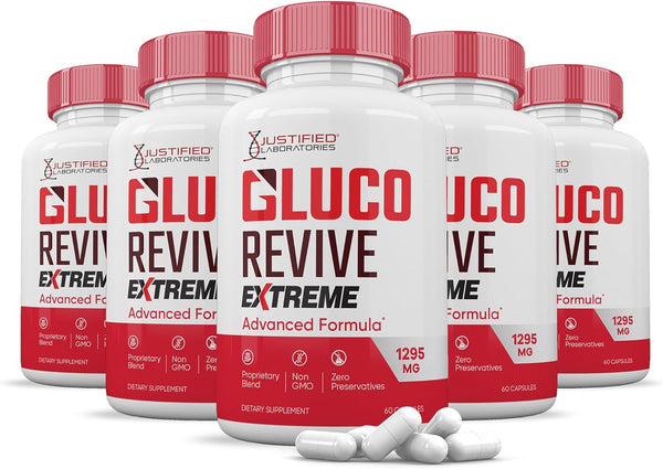 5-pack-gluco-revive-extreme-1295mg-pills-glyco-support-advanced-formula-gluorevive-glycogen-support-formulated-with-turmeric-berberine-resveratrol-garlic-bitter-melon-milk-thistle-300-capsules-1