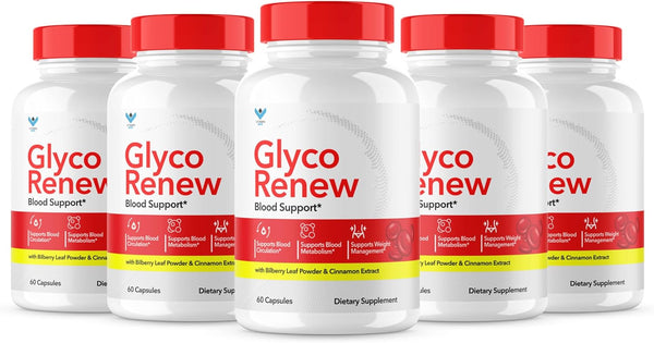 5-pack-glyco-renew-blood-support-supplement---glycorenew-pills-original-formula-glycogen-clean-advanced-extra-strength-glycol-renewal-capsules-renewed-natural-ingredients-300-capsules-1