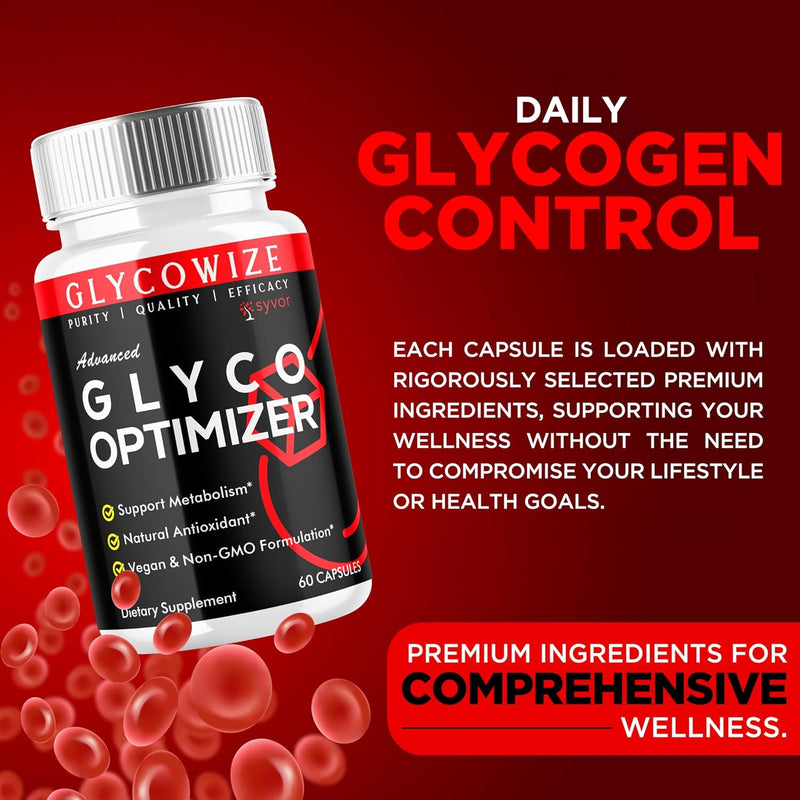5-pack-glycowize-capsules-glyco-wize-advanced-glycogen-support-pills-glycowise-all-natural-formula-vitamin-supplement---daily-glyco-optimizer-convienient-pills-glycowize-pastillas-300-capsules-5